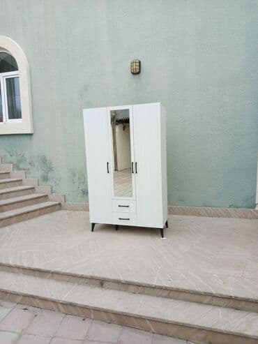 Rustem: Yeni, Açılan, 3 qapılı Düz dolab, Qarderob, paltar dolabı, Azərbaycan