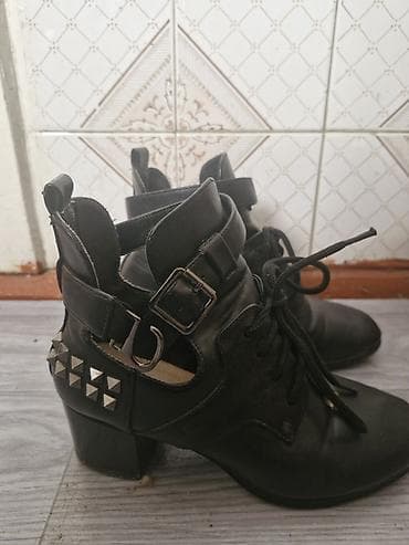 Ölçü: 36, rəng - Qara, İşlənmiş