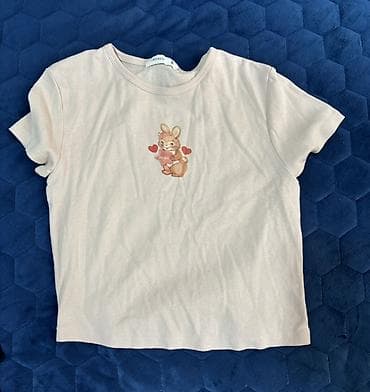 Futbolka, Qız üçün, 4 - 5 yaş, Zara Kids