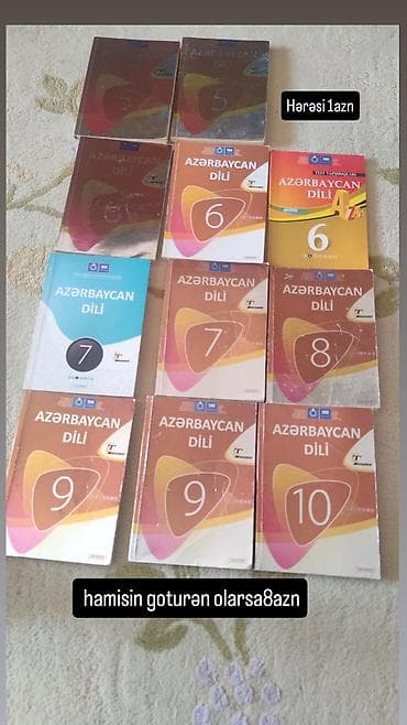 Məhsul: “Azərbaycan Dili” dərslik və test topluları dəsti Tərkib: -