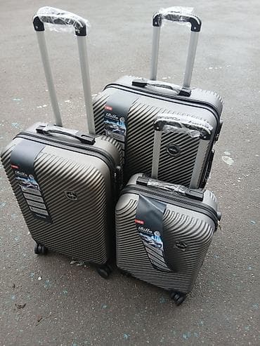 Çamadanlar: Sərnişin çamadanları dəsti – 3 ədəd - Brend: Billa (etiketdə — 2