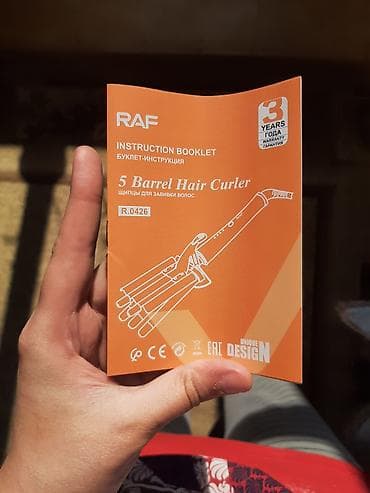 dyson airstrait qiymeti: RAF 5 Barrel Hair Curler – 5 borulu saç burqası - Model: RAF R-0426R — 7