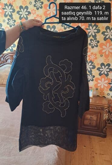 zerli koynekler: Razmer 46 119 m alınıb 70 m satılır Firma koftasıdır. 1 dəfə — 1