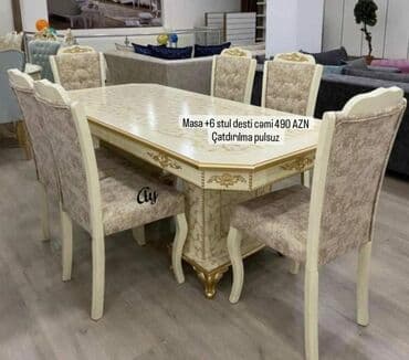 стол кухонный: Прямоугольный стол, Для гостиной, C гарантией — 2