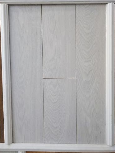 mdf panel: Ağ palıd naxışlı MDF/qapı paneli - Rəng: açıq boz-ağ (white oak — 1