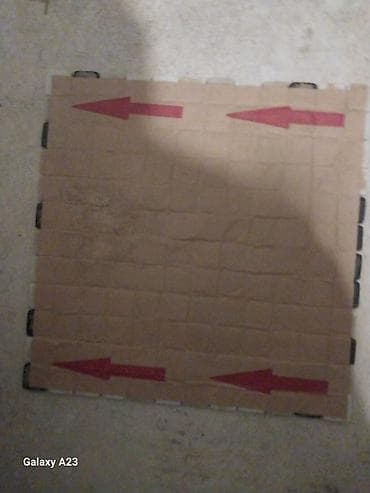 Tamet: Mozaik kafel paneli - Rənglər: qara, krem və açıq bej qarışığı - — 2