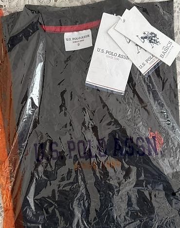 palt: Polo köynək, U.S. Polo Assn, S, rəng - Qara — 3