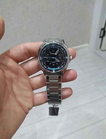 dizel saat: Yeni, Qol saatı, Curren, rəng - Gümüşü — 3