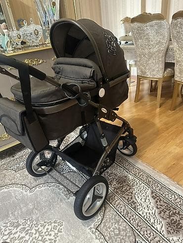 uşaq kaleska: 2-i 1-də araba — 1