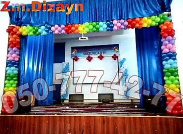 fatimə ətri: Şarlarla Dizayn və Açılış Dekoru. - Mağaza, obyekt və giriş qapıları — 5