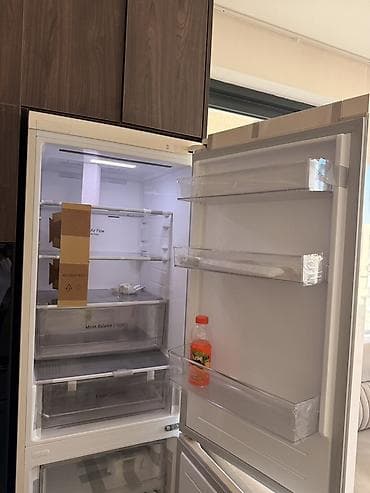 balaca plazma: LG iki qapılı soyuducu (aşağıda dondurucu) Yeni LG Smart Inverter — 6