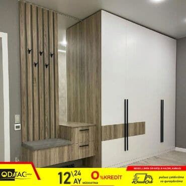 laminat qiyməti: Yeni, Açılan, 4 qapılı Düz dolab, Dəhliz dolabı, Azərbaycan — 1