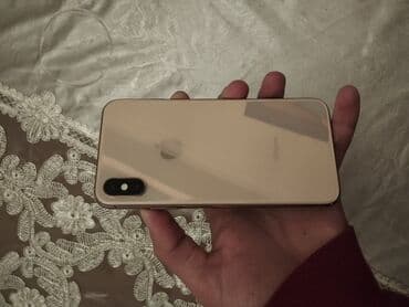 iphone 5 's: IPhone Xs, 64 GB, Qızılı, Simsiz şarj, Face ID — 1