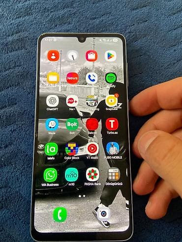 data modem sim card: Samsung Galaxy A33 5G, 128 GB, rəng - Göy, Sensor, Barmaq izi, İki sim kartlı — 8