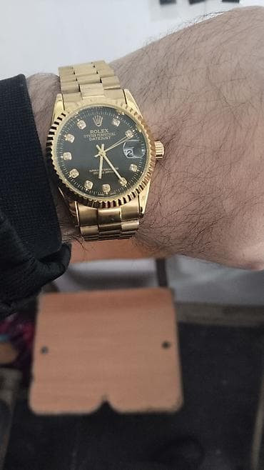 fitron saat qiymeti: Qol saatı, Rolex, rəng - Qızılı — 3