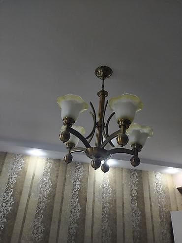 Çılçıraq, 5 lampa, Metal