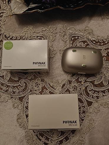 Phonak eşitmə cihazı dəsti.,heç istifadə olunmayıb. Məhsul təsviri: -