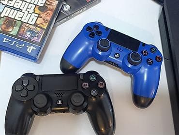 Şəkildəki PS4 slim 500gb az işlənmiş-təzə kimi +2 pult+ 2disk +20 oyun — 8