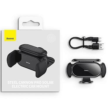 renault kredit: Baseus Steel Cannon Pro Solar Electric Car Mount – günəş enerjisi ilə — 2