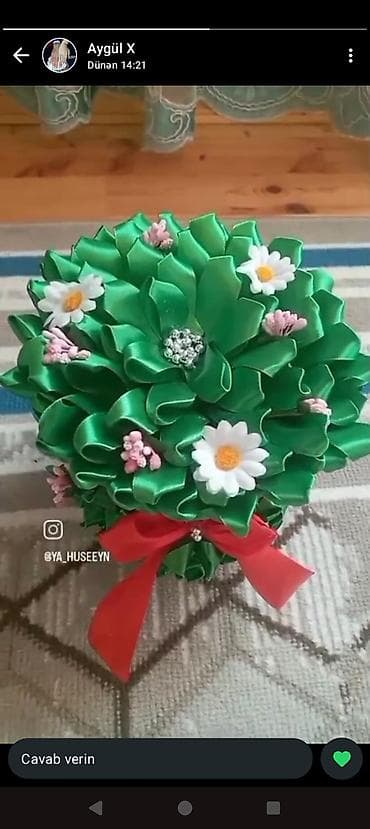 sakalat buketi: Məhsul: Dekorativ gül buketləri və hədiyyə kompozisiyaları Təsvir: - — 6