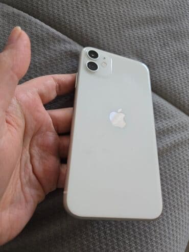 iphone 5s bu satın: IPhone 11, 128 GB, White Titanium, Barmaq izi, Face ID — 1