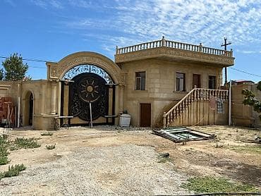 mansar ev: Villa və bağ sahəsi Mərdəkan qəsəbəsində,Qoşa Qala restoranının — 1