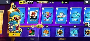 Brawl Stars oyun hesabı - Kupa: 13,158 - Profil nişanı: Green Meg — 2