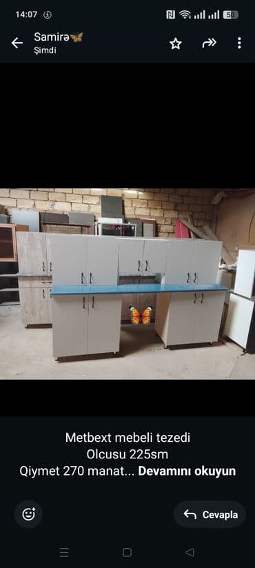 мамед багир багирзаде: Metbext mebeli tezedi Olcusu 225sm Qiymet 270 manat Unvan — 1