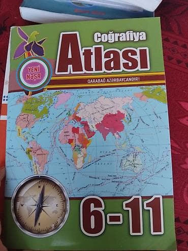 Məhsul: Coğrafiya Atlasi (Yeni nəşr) Təsvir: - 6–11-ci siniflər üçün — 1