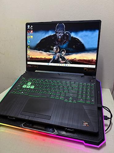 Masaüstü kompüterlər və iş stansiyaları: Asus Tuf A15 FA506ICB Grafik RTX 3050 Ram 16 GB İşlemci AMD Ryzen 7 (8 — 1