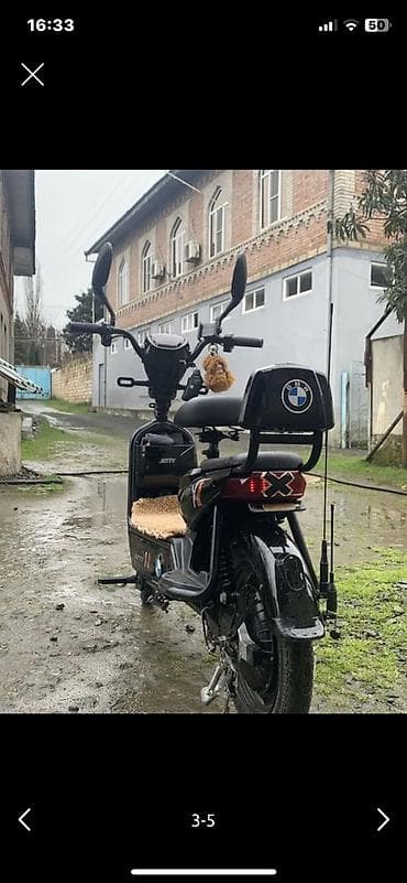 ön lip: Elektrik skuter – JETTY X seriyası - Rəng: qara, futuristik dizaynlı — 2