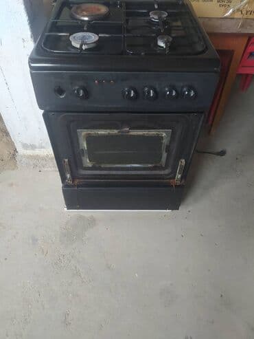 Plitələr və bişirmə panelləri: Qaz sobası Ayrıca dayanan, 4 gözlü, İşlənmiş — 3