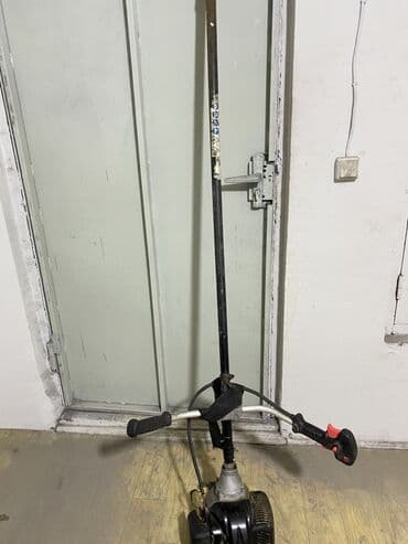 Benzinlə işləyən otbiçən/tringer - Güclü benzin mühərriki: qalın ot