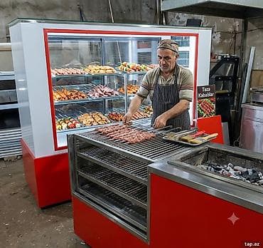 Peşəkar vitrin soyuducuları və qida vitrinləri Məhsul təsviri: -
