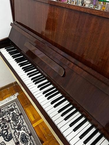 Musiqi alətləri: Rostov-Don şvertical pianino - Korpus: tünd qəhvəyi, parlaq lak — 4