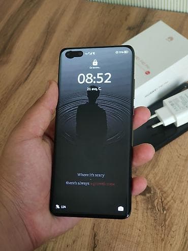 pro controller: Huawei P40 Pro, 256 GB, rəng - Qara, Zəmanət, Barmaq izi, Simsiz şarj — 2