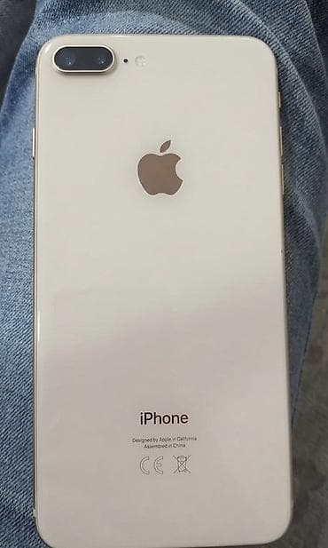 samsung tab s9: IPhone 8 Plus, 256 GB, Ağ, Qırıq — 4