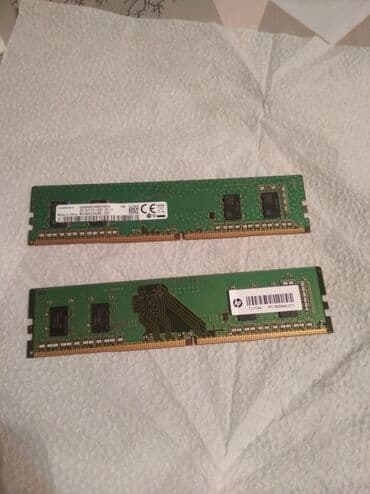 Operativ yaddaş (RAM) 4 GB, 2400 Mhz, DDR4, PC üçün, İşlənmiş lalafo.az -da Operativ yaddaş (RAM) 4 GB, 2400 Mhz, DDR4, PC üçün, İşlənmiş