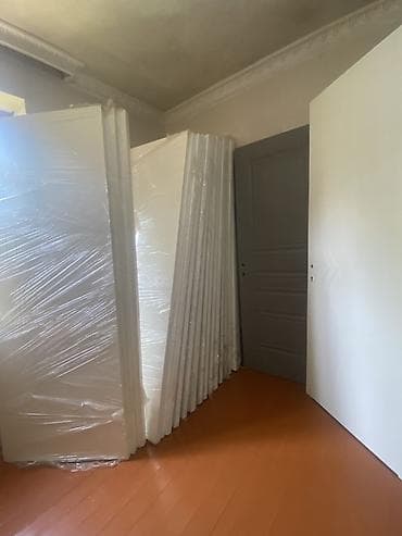 plastik qapi gence: Ağ rəngli otaq qapıları – bir neçə ədəd - Material: MDF əsaslı, hamar — 1