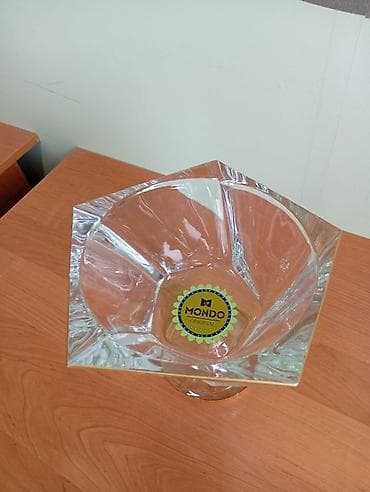 konfet qabı: Mondo Original şüşə desert/qənd qabı - Brend: Mondo (Original — 1