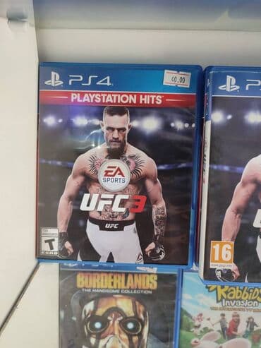 oyun rol seti: UFC3 Oyun diski, az işlənib. 🎮Playstation 3-4-5 original oyun — 1