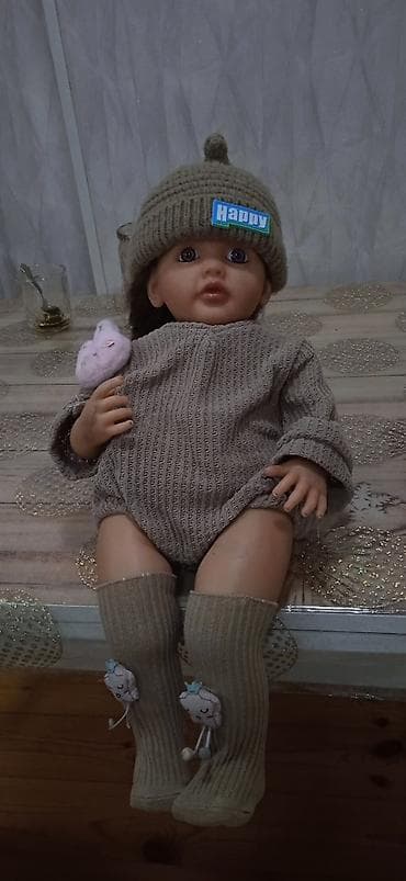 oyuncalar: Realistik uşaq kuklası. endirim olunacaq - Material: baş və ətraflar — 2
