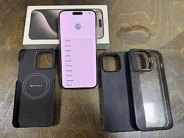 iphon 11 pro: IPhone 15 Pro, Gümüşü, Face ID — 2