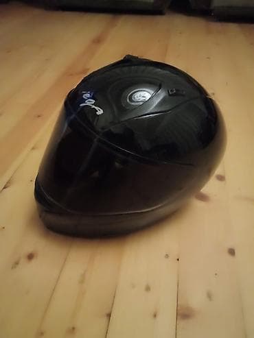 motolar: Vega tam üzlü motosiklet dəbilqəsi - Rəng: qara, tünd vizorlu - — 2