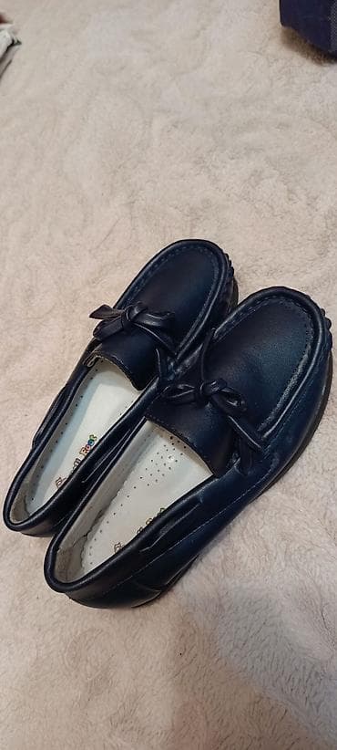 makas: Uşaq mokasinləri – Small Foot həqiqi deri materialdan dur,qizlar — 2