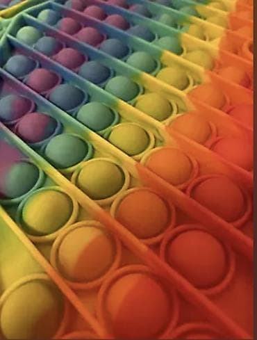 el oyunları: Pop-it kəpənək – çox böyük ölçülü, rəngarəng antistress oyuncaq — 2