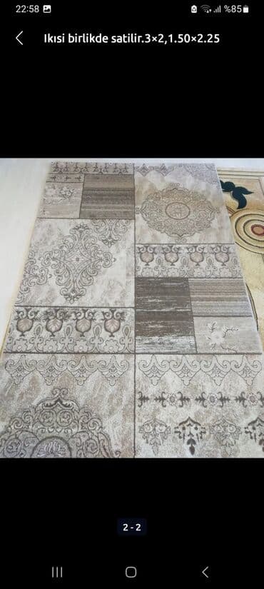 xalcaların qiyməti: Xalça Türkiyə, Kredit yoxdur — 2