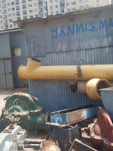 lazer metreler: Şnek.Snek.eni 310 mm.uzunluğu 7 metr.Hər ölçüdə şnek yığıla biler — 1