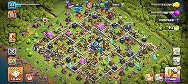 Clash of Clans hesabı – inkişaf etmiş baza və qoşunlar - Şəxsi profil