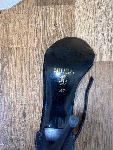 qara mokasinlər: Ölçü: 37, rəng - Qara, Yeni — 2